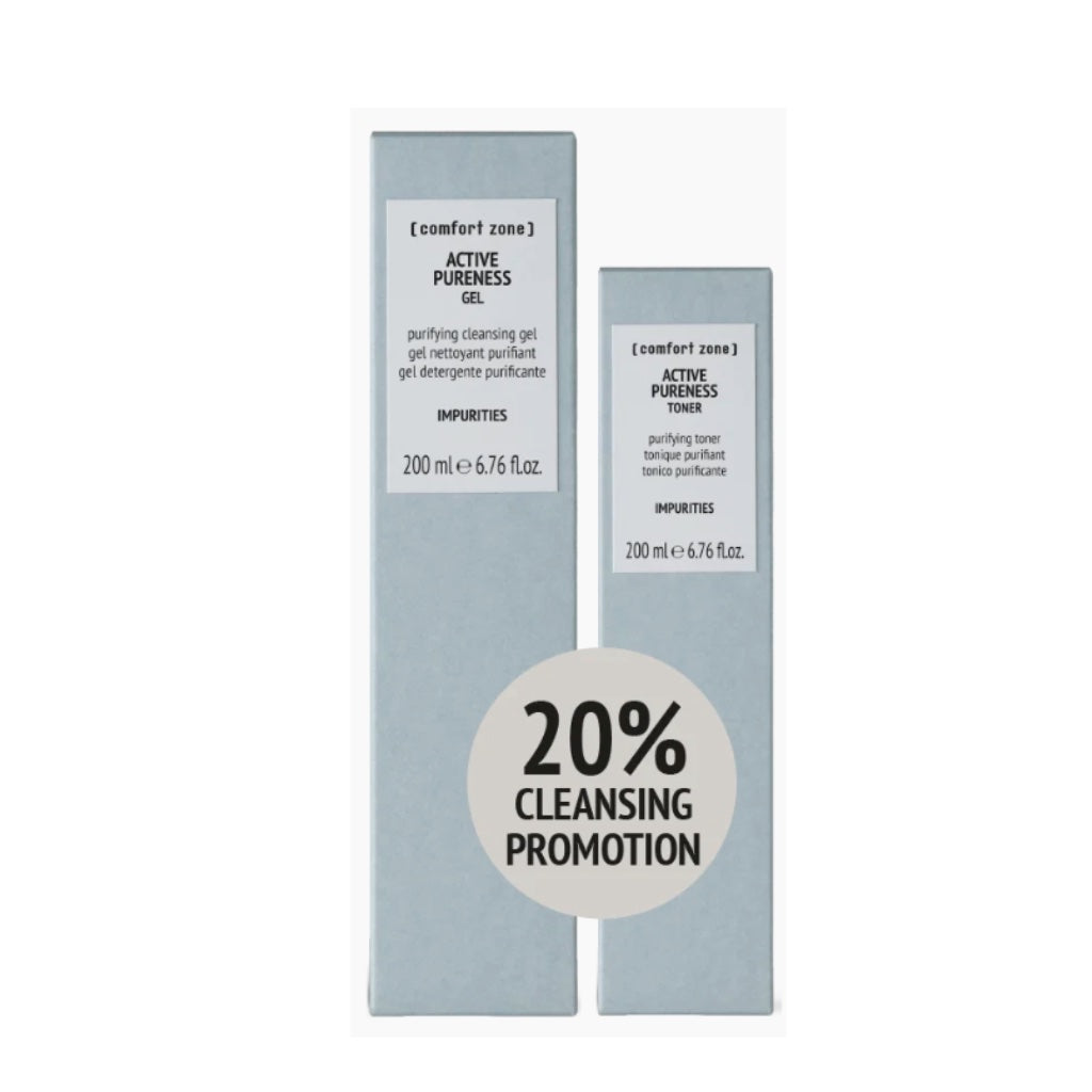 Reinigungsgel &Toner | je 200ml
Comfort Zone Active Pureness