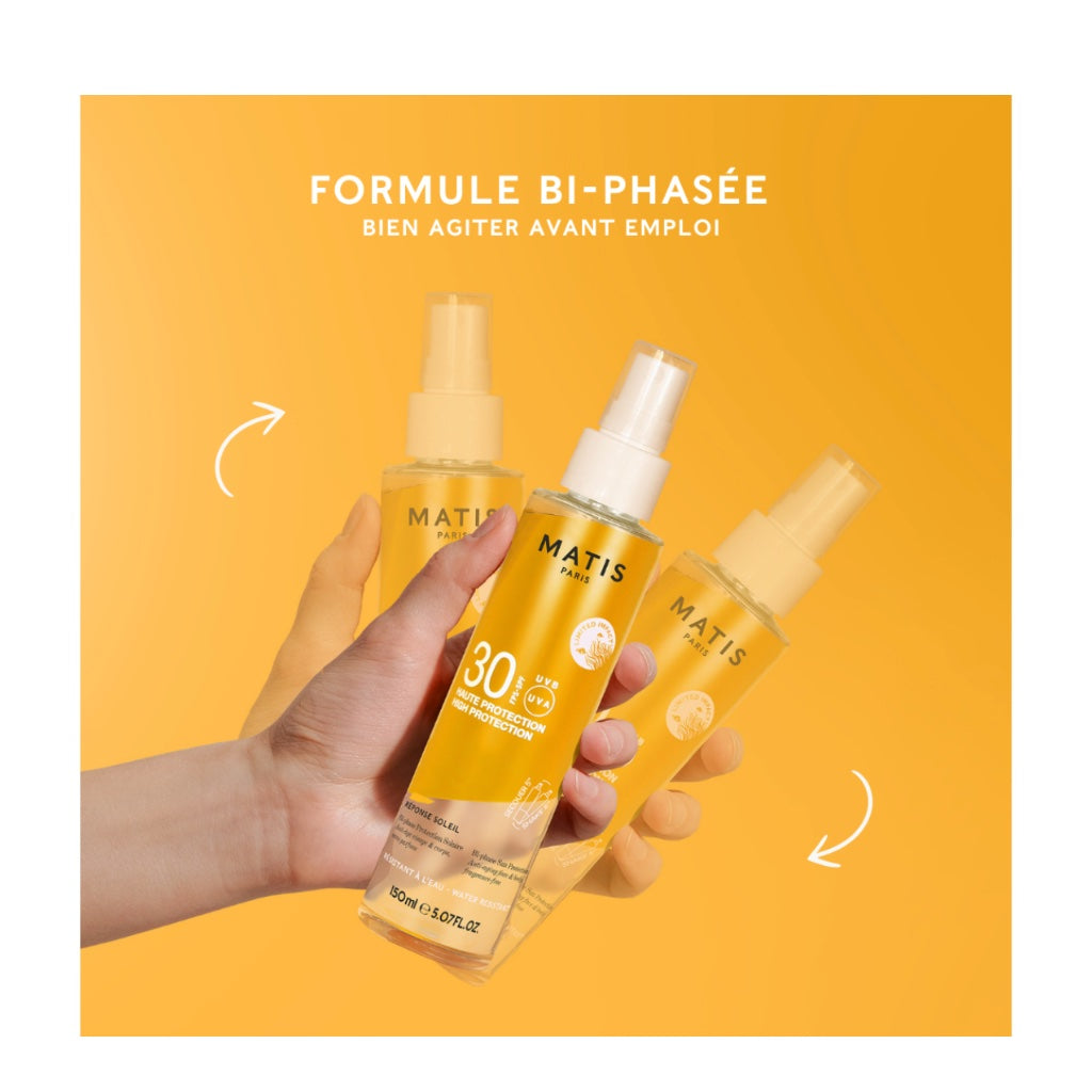 Matis Paris Biphase Spray Anwendung