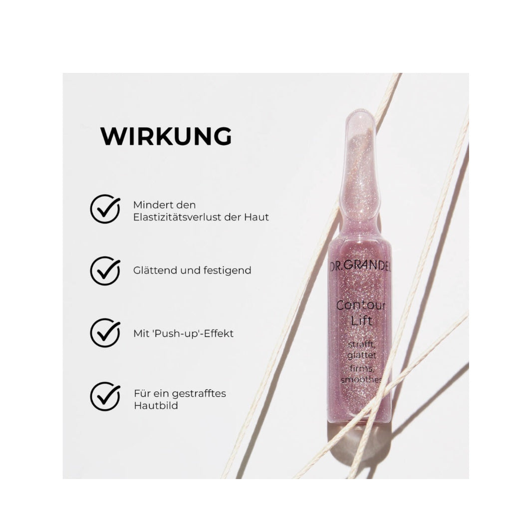 Contour Lift Ampulle | 3x3ml
Dr. Grandel Wirkung