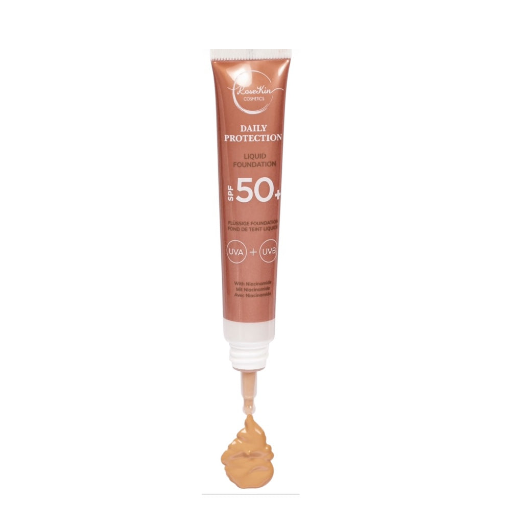 Daily Protection SPF50+ | Foundation Medium RoseKin Cosmetics