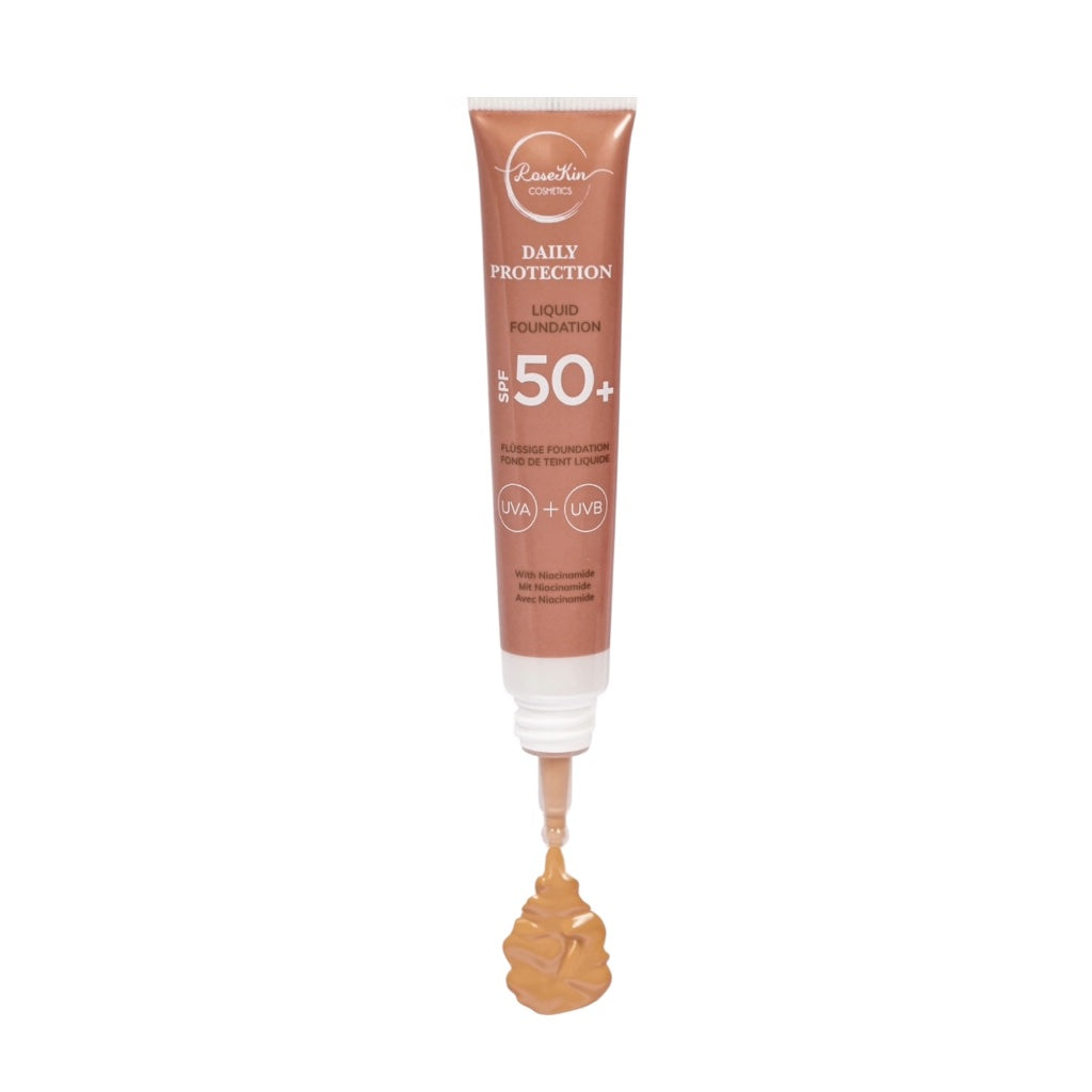 Daily Protection SPF50+ | Foundation Tan
RoseKin Cosmetics