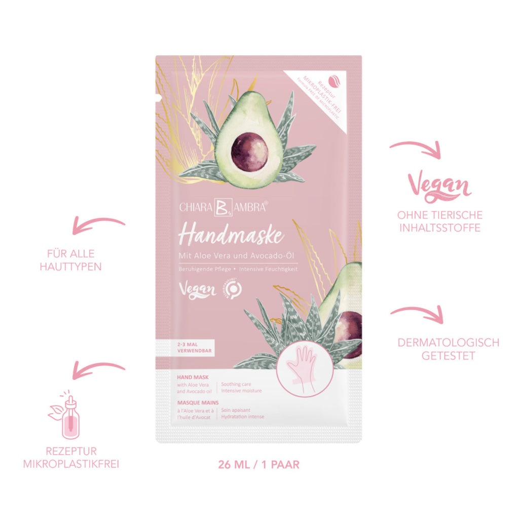 Handmaske | 1Stk
Chiara Ambra Wirkung