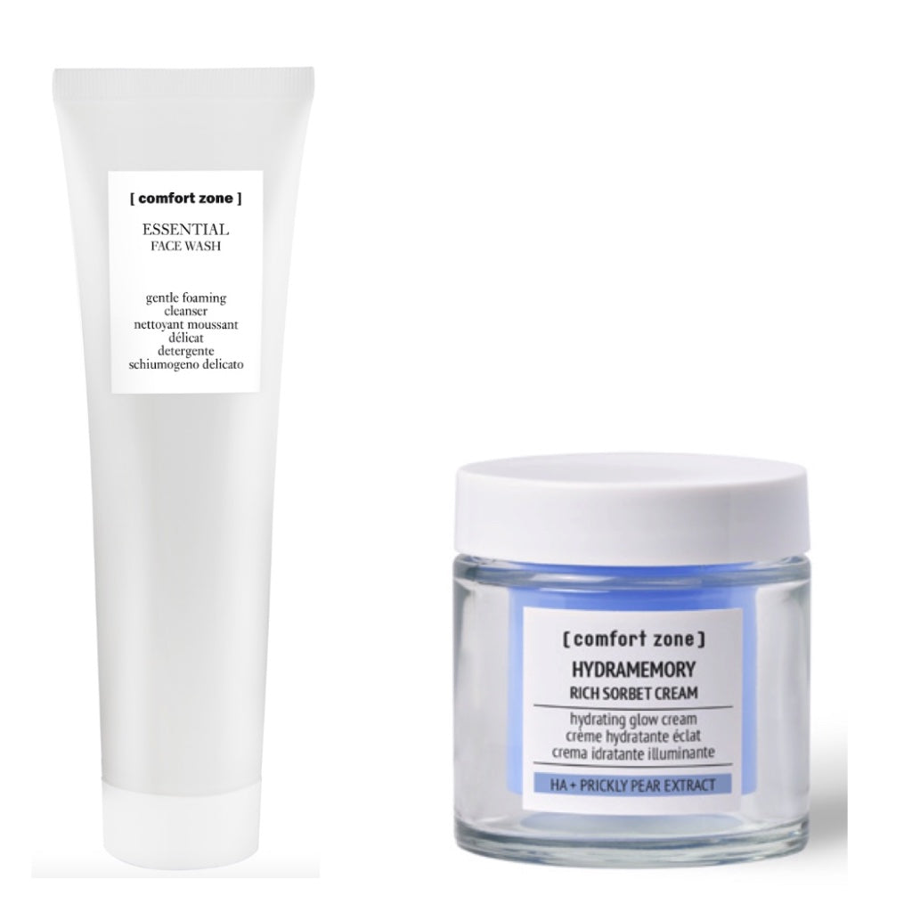 Comfort Zone | Face Wash & Hydramemory Cream