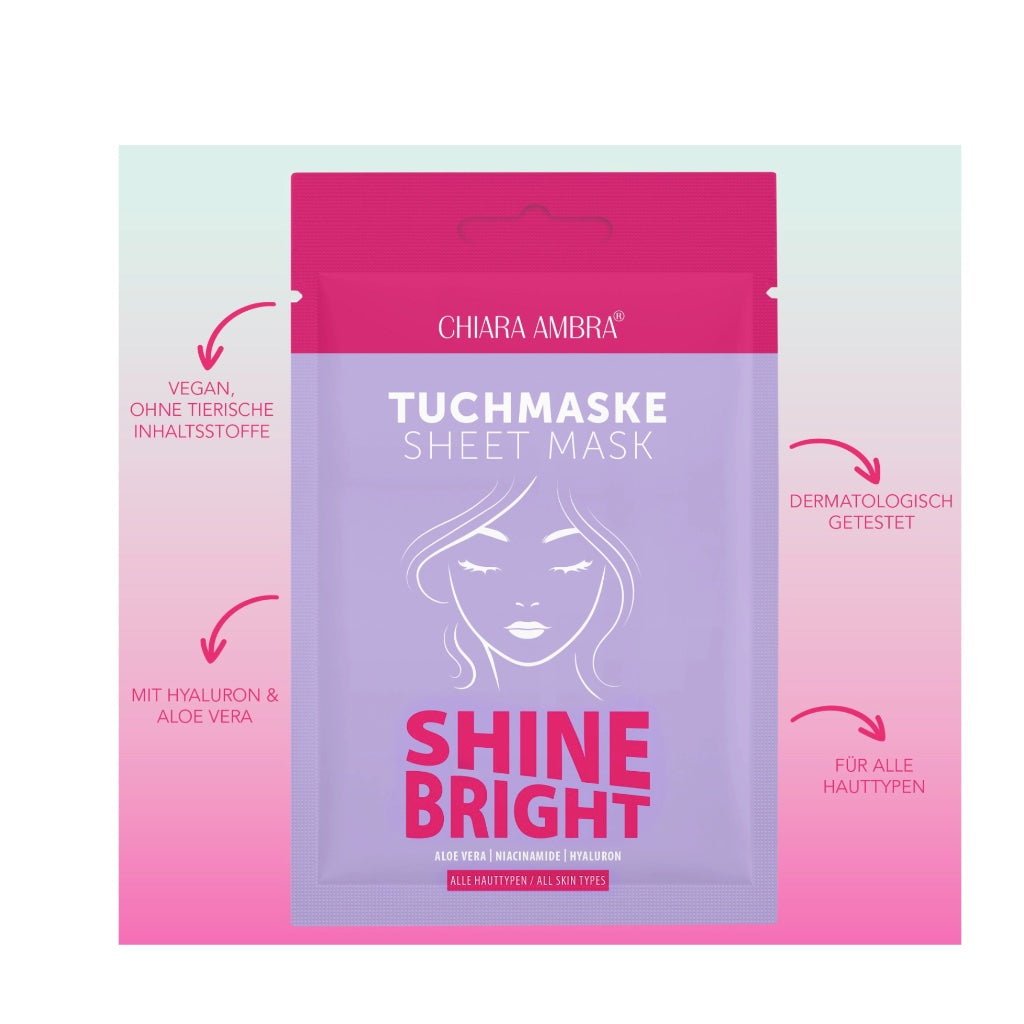 Chiara Ambra | Shine Bright Tuchmaske Wirkung