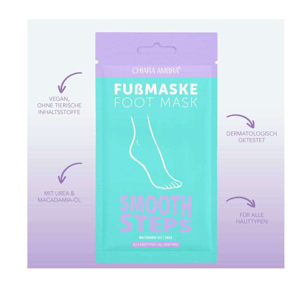 Smooth Steps Fussmaske 1 Stk. Chiara Ambra Wirkung